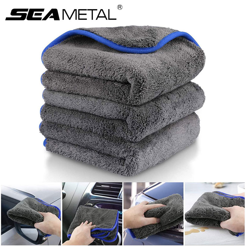 Microfiber Car Drying Towel Super Absorbent - SEAMETAL-Toalla de microfibra para lavado de