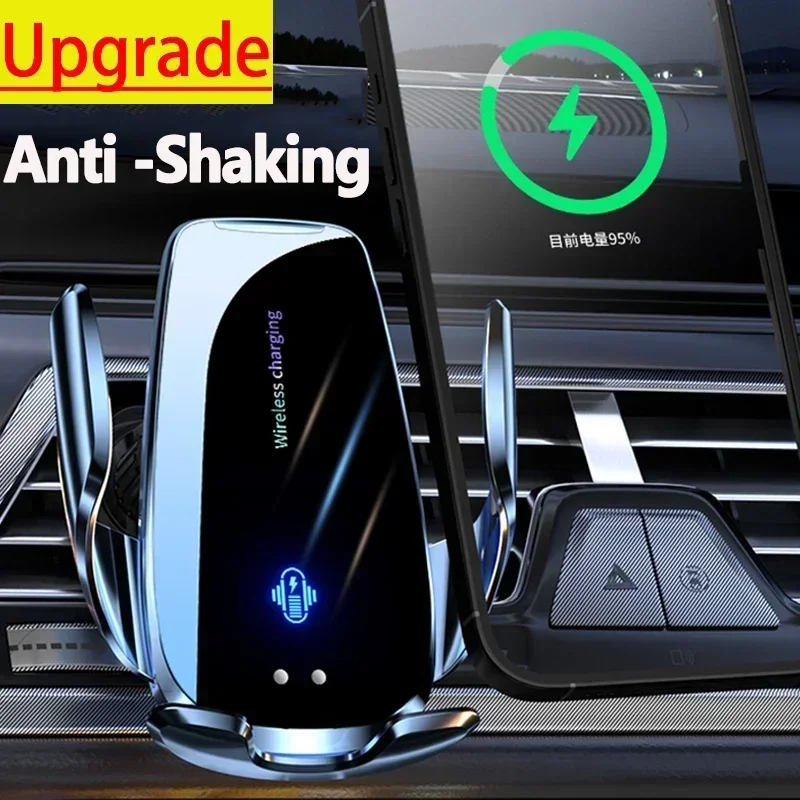 Wireless Car Charger Mount Fast Charging - Cargador Inalámbrico para Coche con Soporte