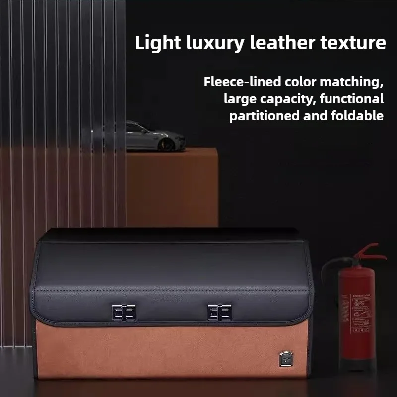 Car Trunk Organizer Foldable Storage Box - Caja de almacenamiento para el maletero