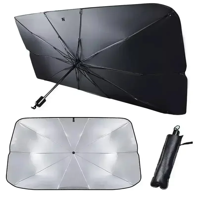 Car Sunshade Windshield Umbrella Foldable - Parasol Plegable para Parabrisas de Coche,