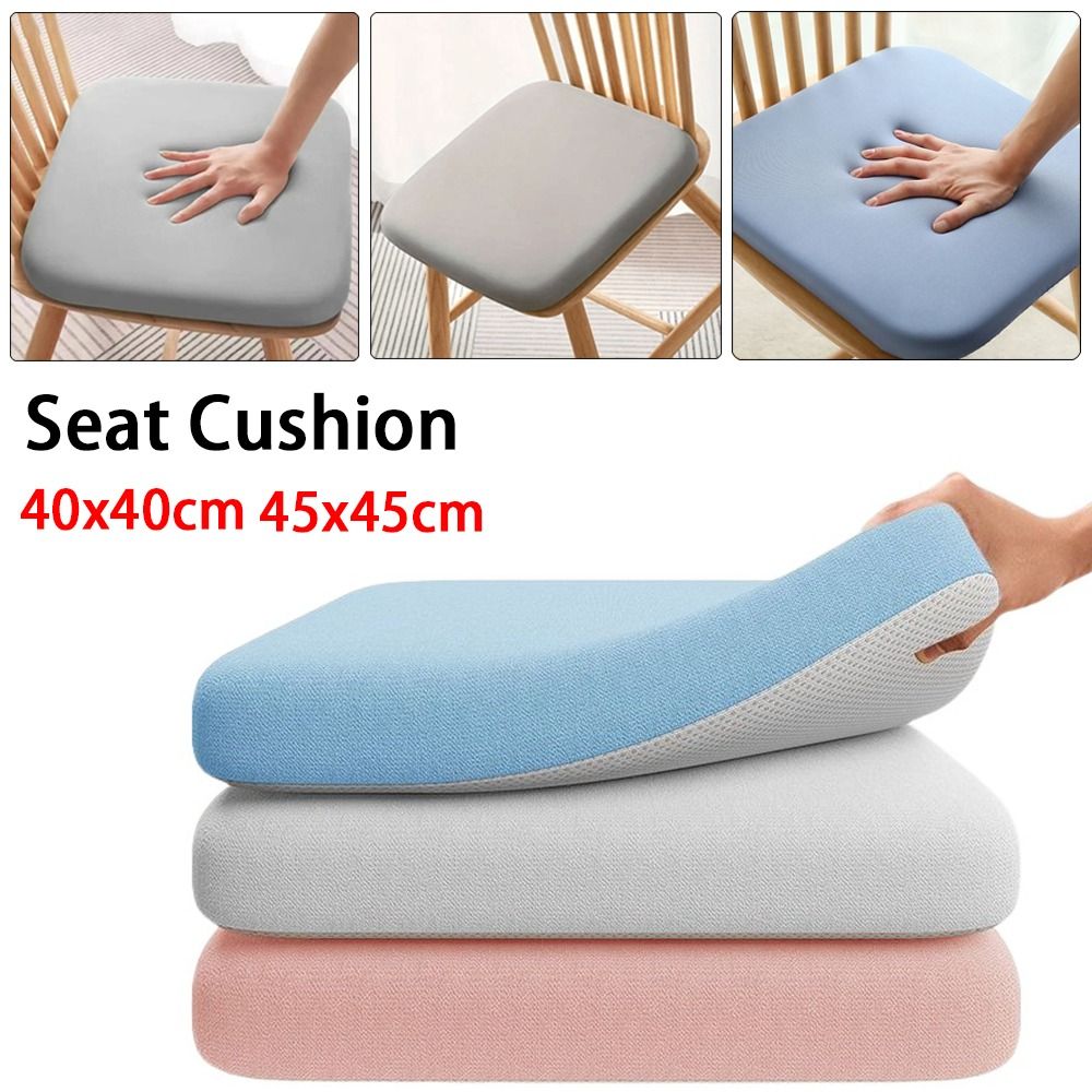 Memory Foam Car Neck Pillow Lumbar Support - Cojín de asiento de 4cm de