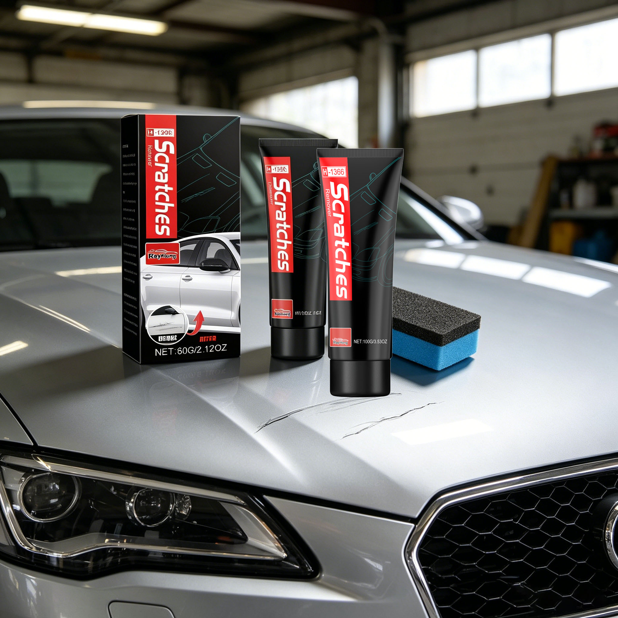 Car Scratch Repair Polishing Wax Paste - Pasta para Eliminar Arañazos de Coche,