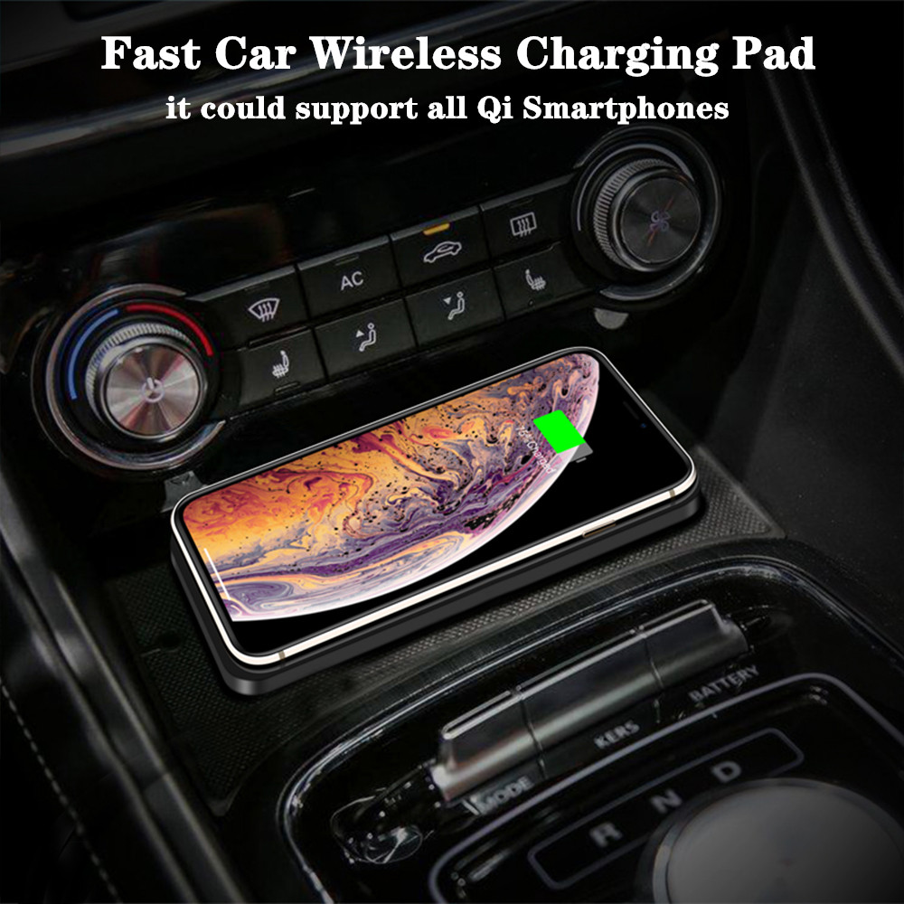 Cargador inalámbrico para coch - Wireless Car Charger Mount Fast Charging reseña y precio