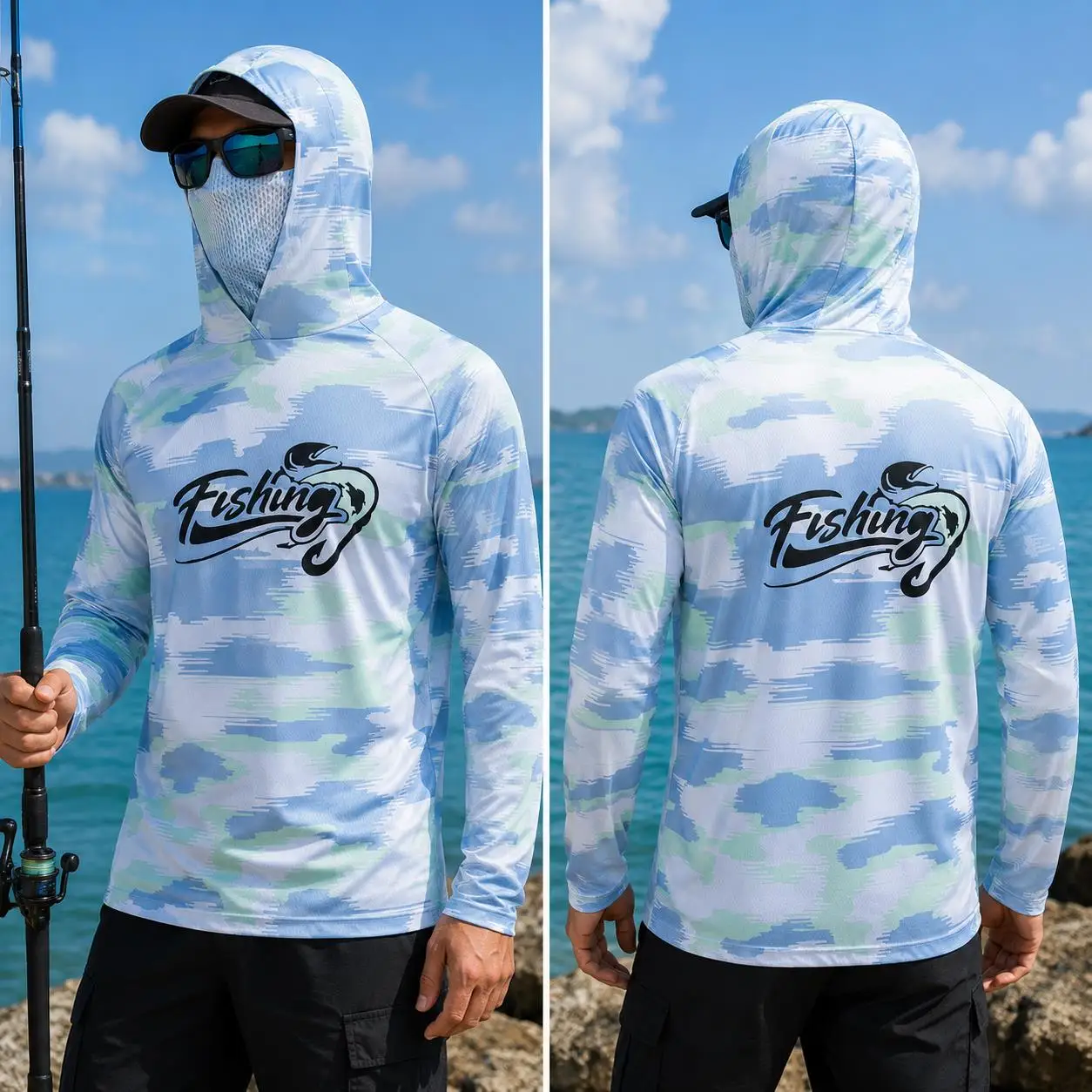 Camisa con capucha para pesca, - Car Care reseña y precio