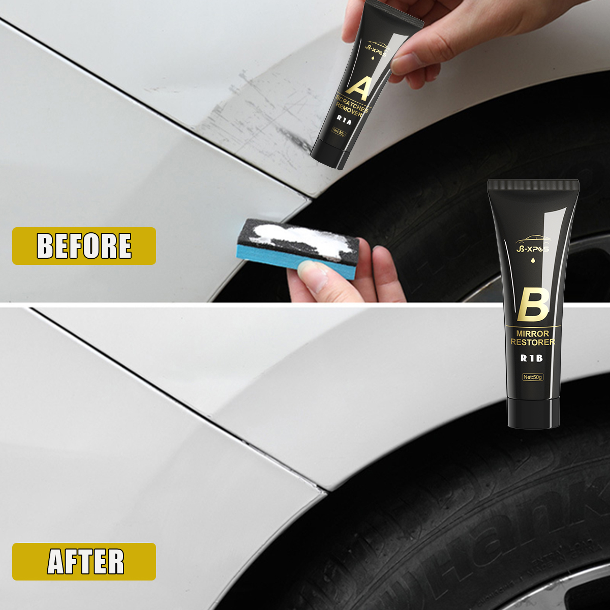 Pasta removedora de arañazos p - Car Scratch Repair Polishing Wax Paste reseña y precio