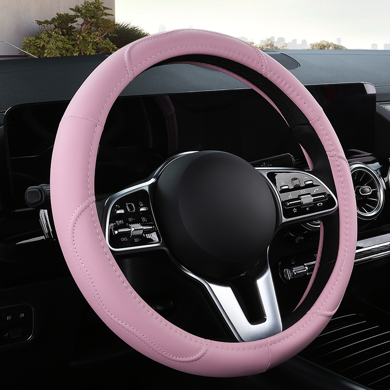 Protector de cuero antidesliza - Car Steering Wheel Cover Anti Slip Breathable reseña y precio