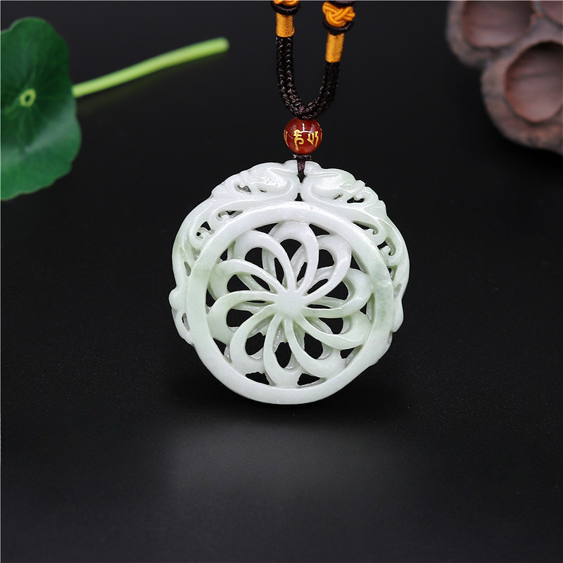 Colgante de Dragón de Jade chi - Car Care reseña y precio