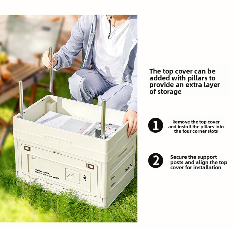 Caja de Almacenamiento Plegabl - Car Trunk Organizer Foldable Storage Box reseña y precio