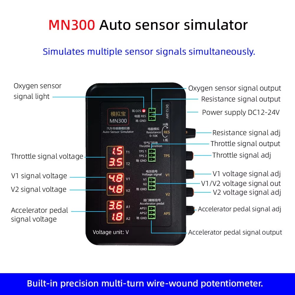 Simulador de Sensor Automotriz - Auto Repair Tools reseña y precio
