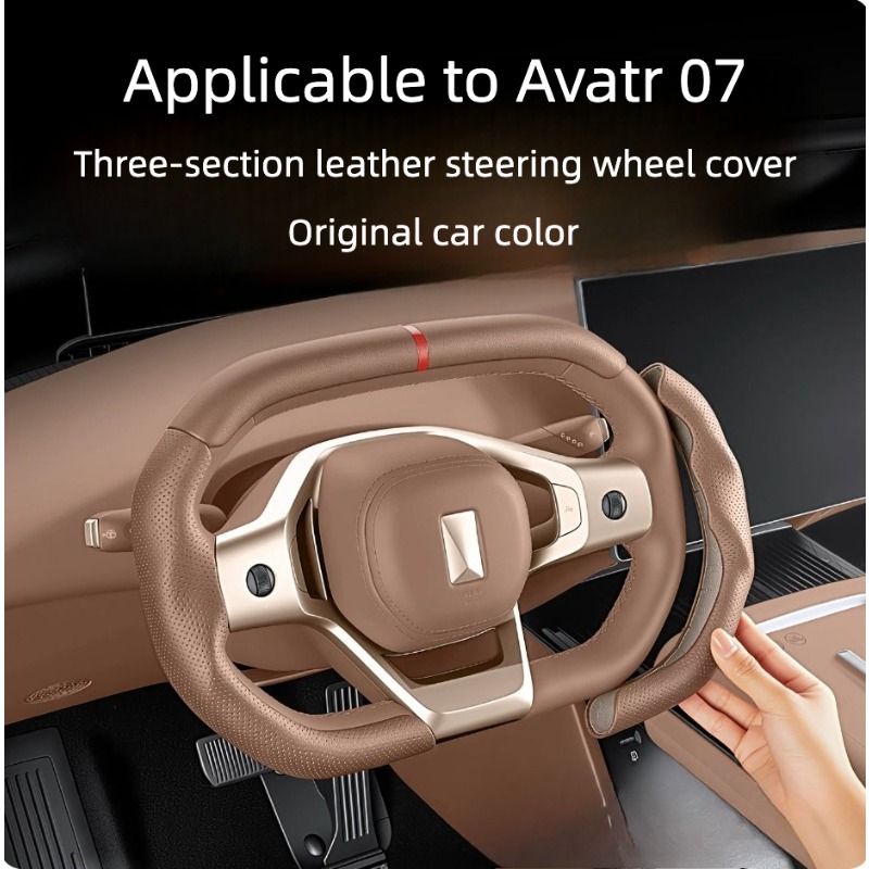 Funda para volante para Avatr  - Car Steering Wheel Cover Anti Slip Breathable reseña y precio