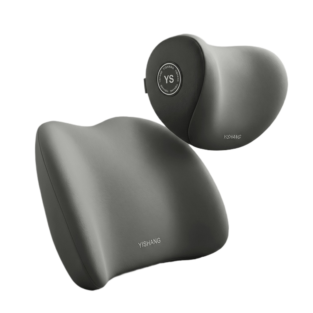 Cojín ergonómico para reposaca - Memory Foam Car Neck Pillow Lumbar Support reseña y precio